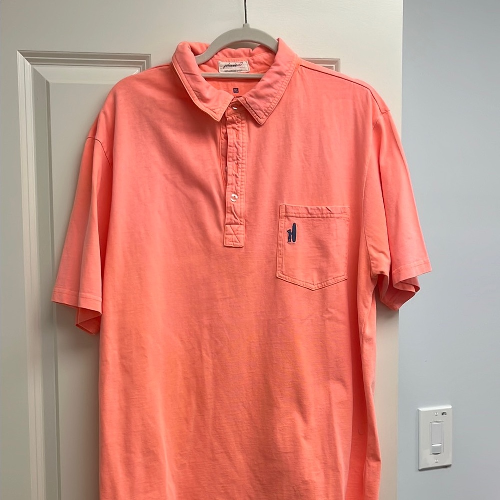 Men's Coral Polo Shirt